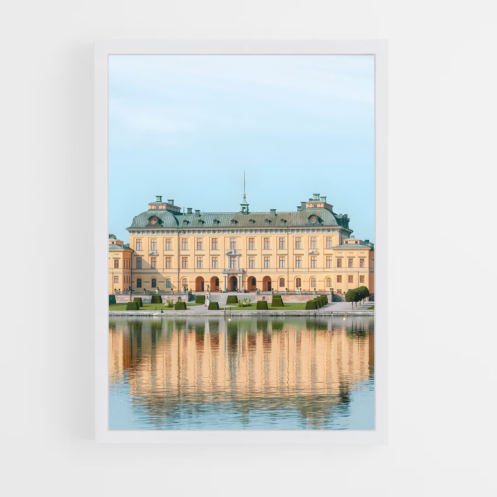 ap-drottningholm palace-4 cadre Blanc