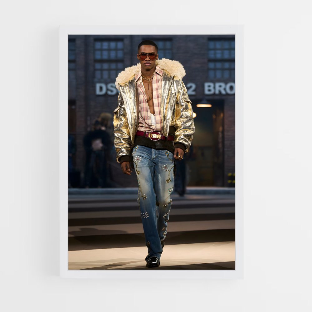 ap-dsquared2-12 cadre Blanc