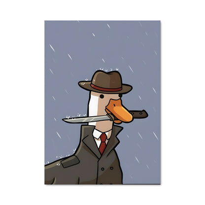Poster Canard Chic