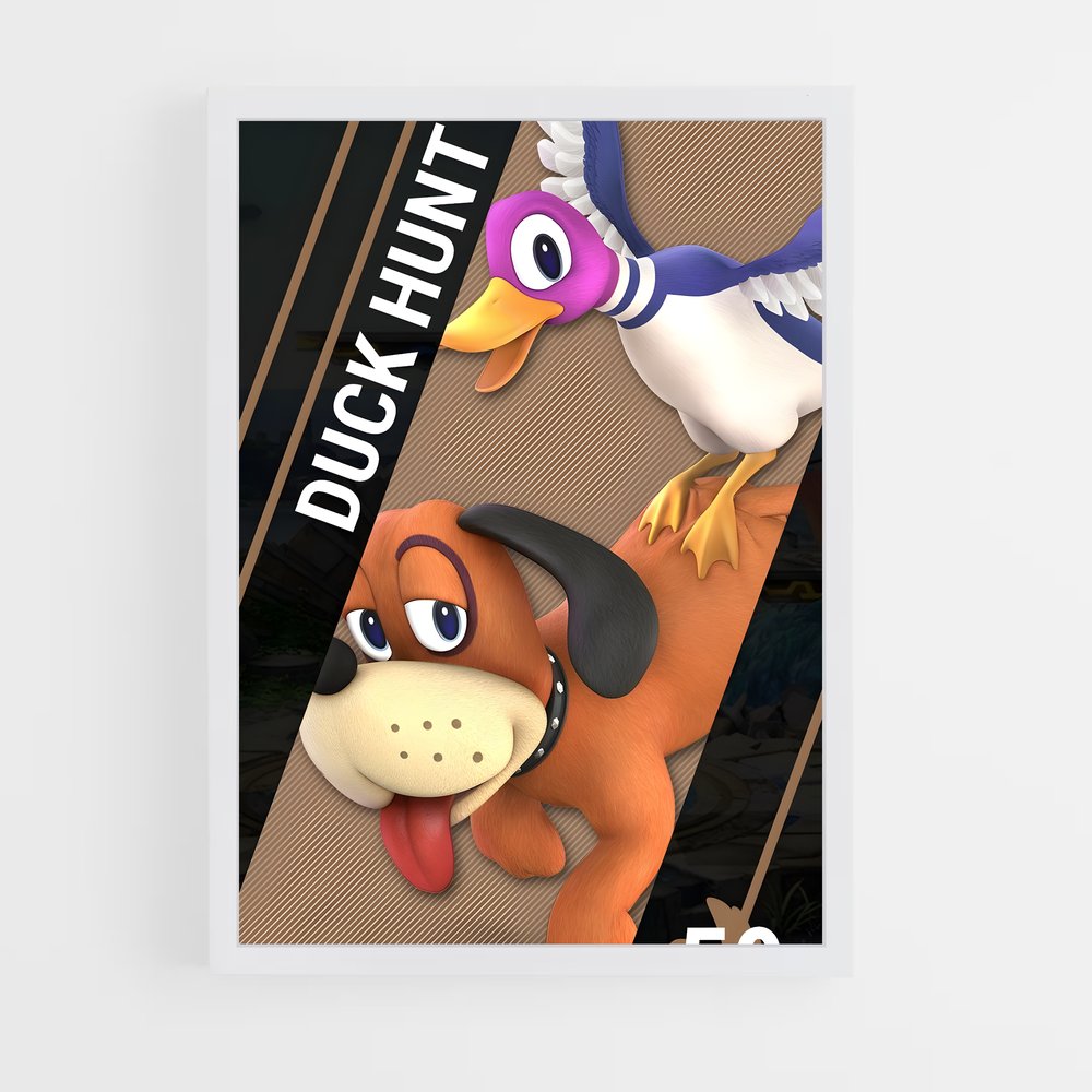 ap-duck hunt-1 cadre Blanc