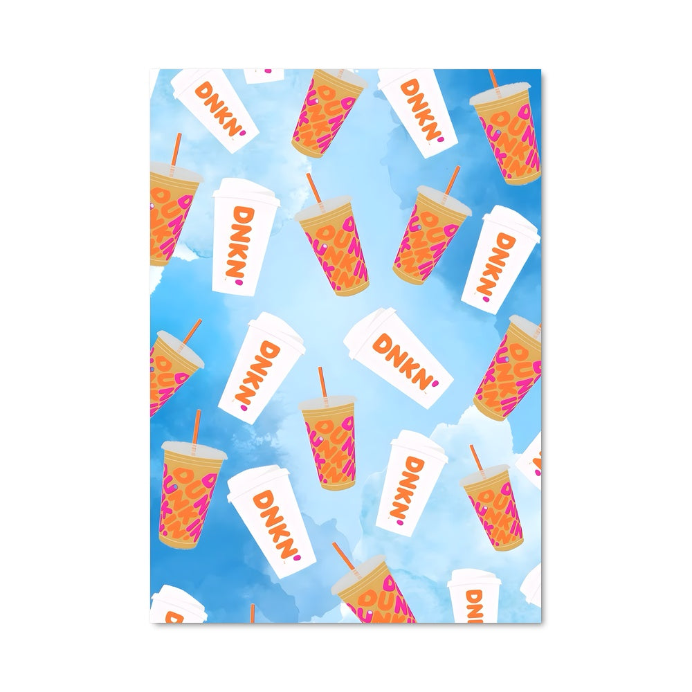 Poster Dunkin donuts 25381