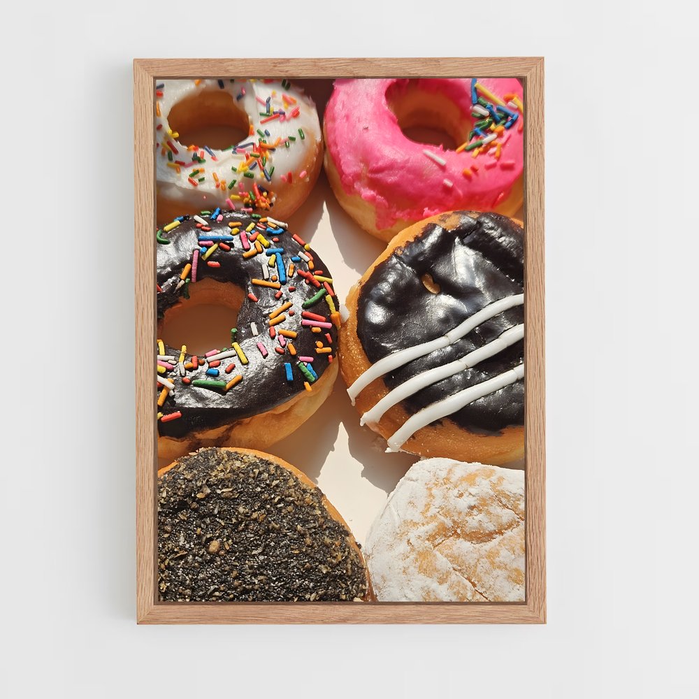 ap-dunkin donuts-5 cadre Bois clair