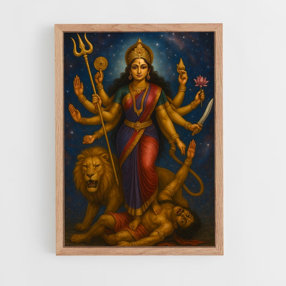 ap-durga-13 cadre Bois clair
