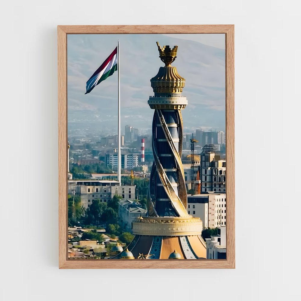 ap-dushanbe-1 cadre Bois clair