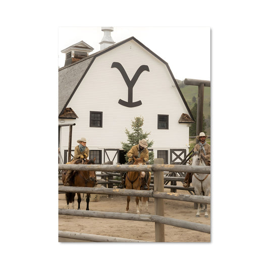 Poster Chevauchée au Dutton Ranch