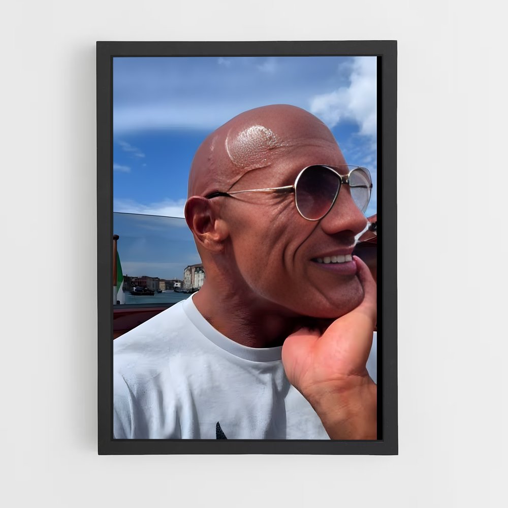 ap-dwayne johnson-10 cadre Noir