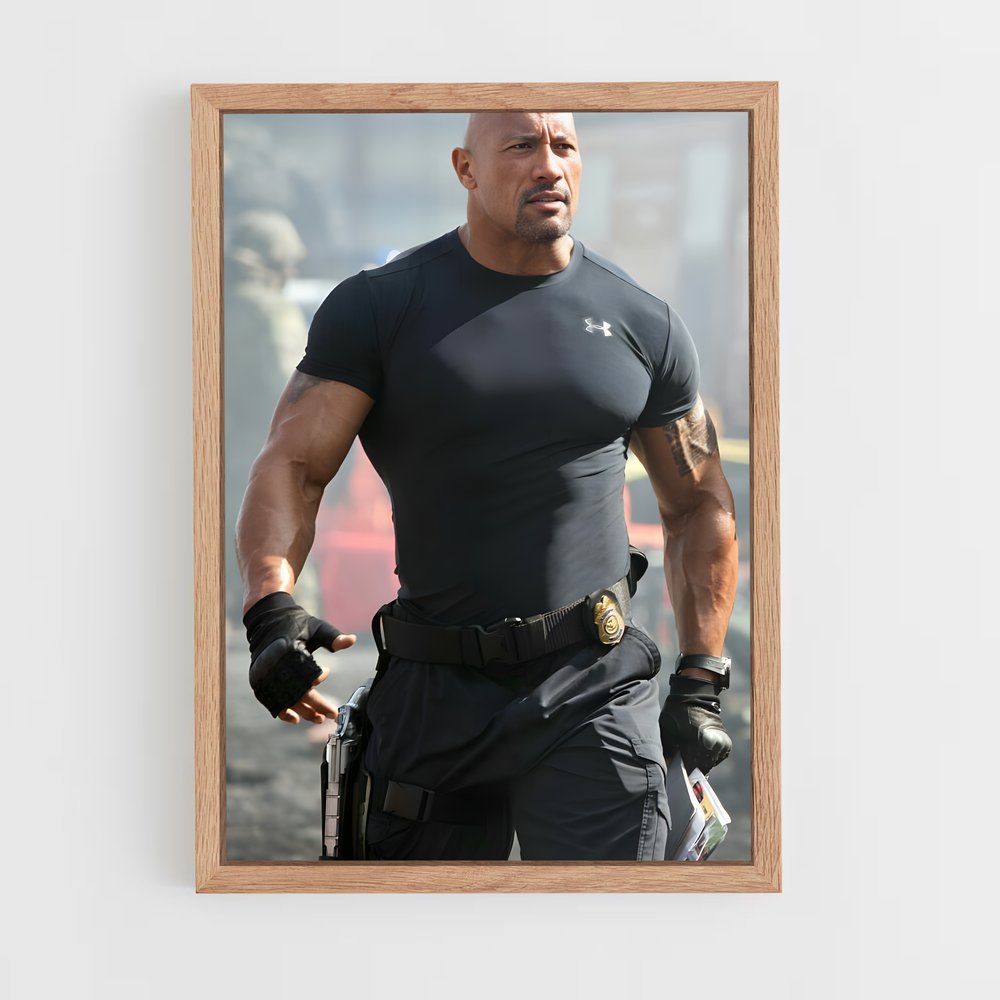 ap-dwayne johnson-2 cadre Bois clair