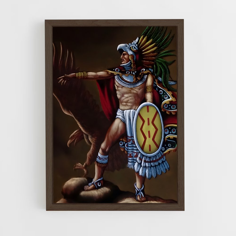 ap-eagle warrior-3 cadre Bois foncé