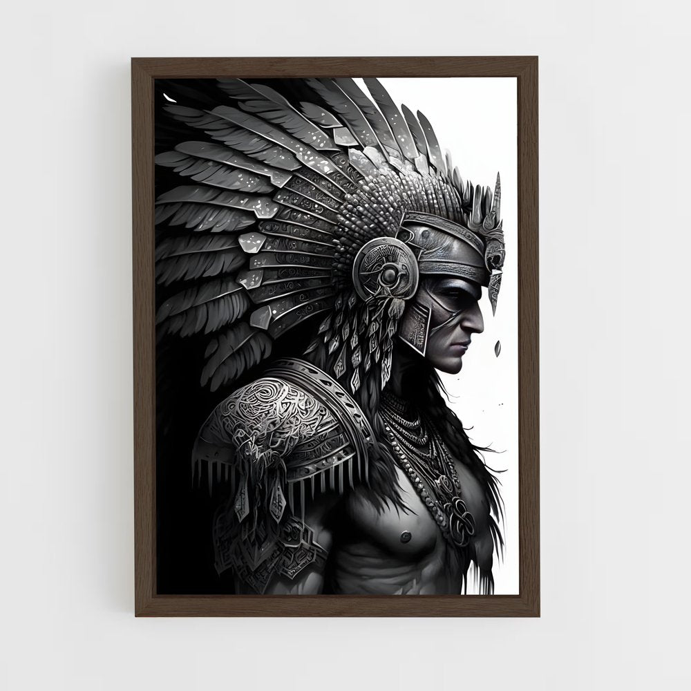 ap-eagle warrior-4 cadre Bois foncé
