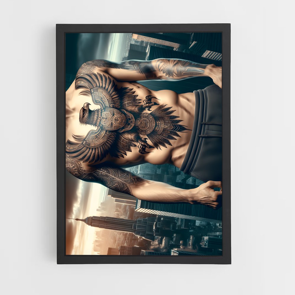 ap-eagle warrior-7 cadre Noir