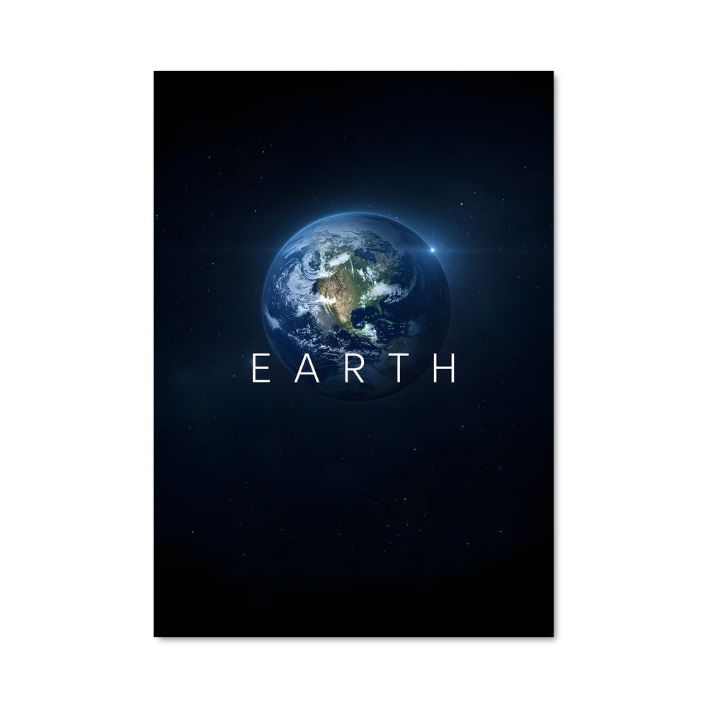 Poster Earth from space 97684