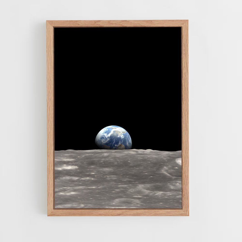 ap-earth rise-1 cadre Bois clair