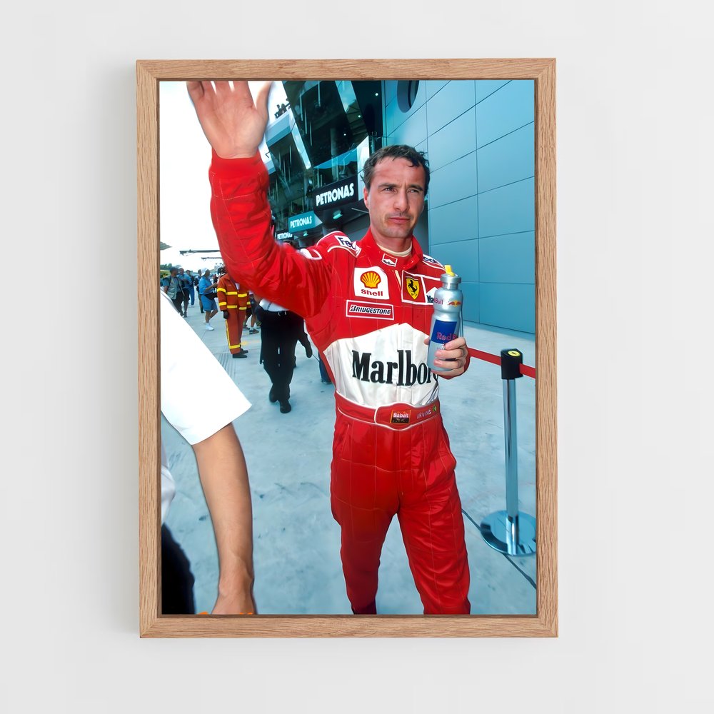 ap-eddie irvine-4 cadre Bois clair