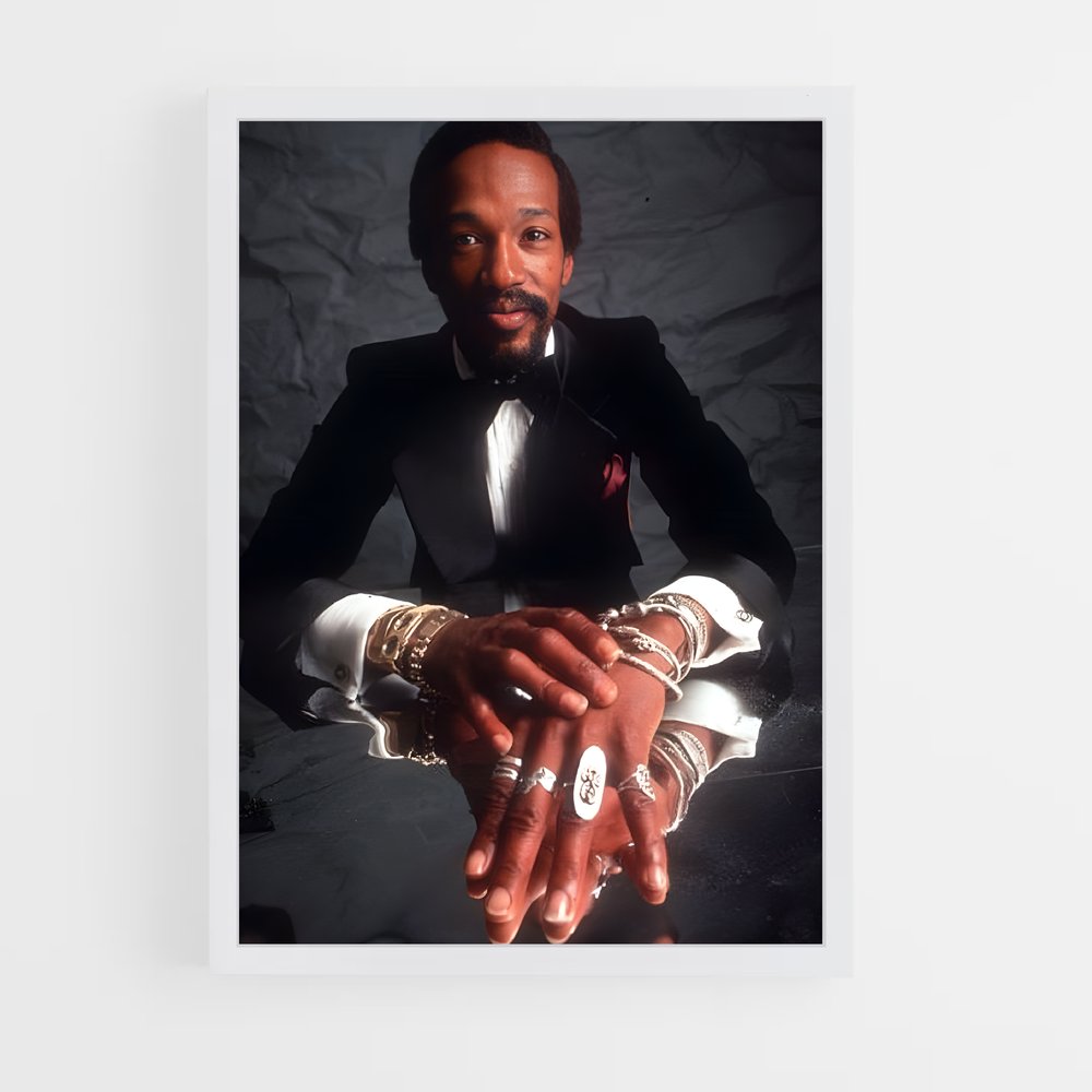 ap-eddie kendricks-1 cadre Blanc