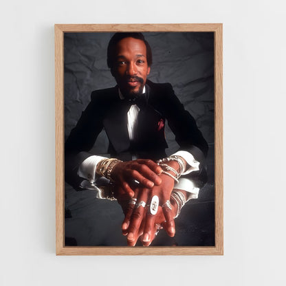 ap-eddie kendricks-1 cadre Bois clair