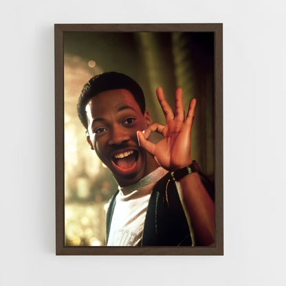 ap-eddie murphy-4 cadre Bois foncé