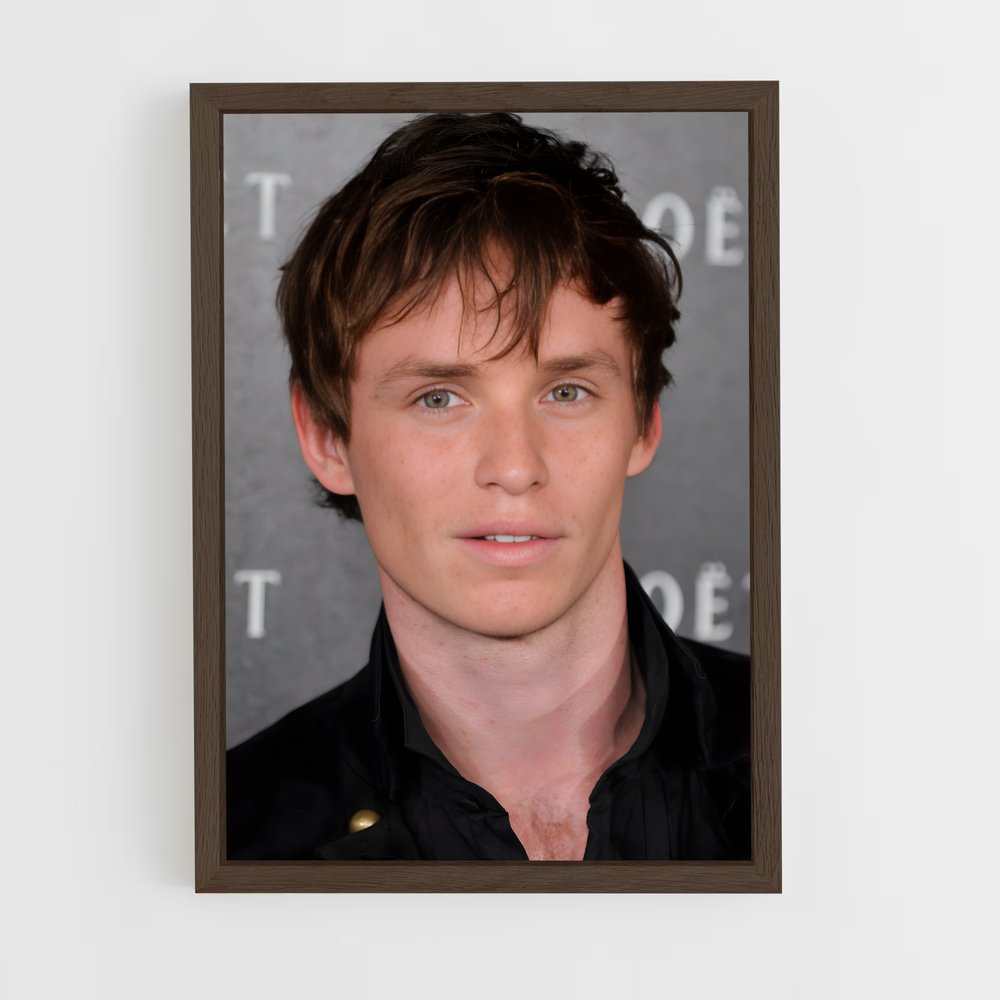 ap-eddie redmayne-10 cadre Bois foncé