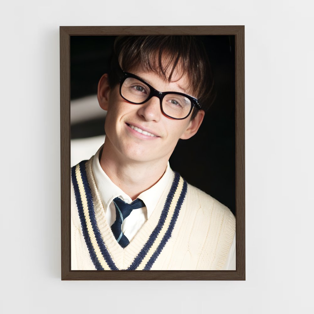 ap-eddie redmayne-6 cadre Bois foncé