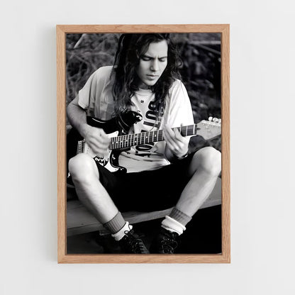 ap-eddie vedder-1 cadre Bois clair