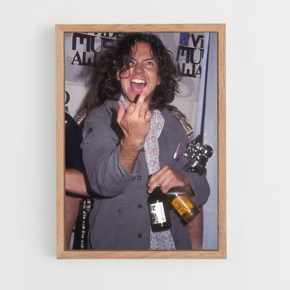 ap-eddie vedder-5 cadre Bois clair