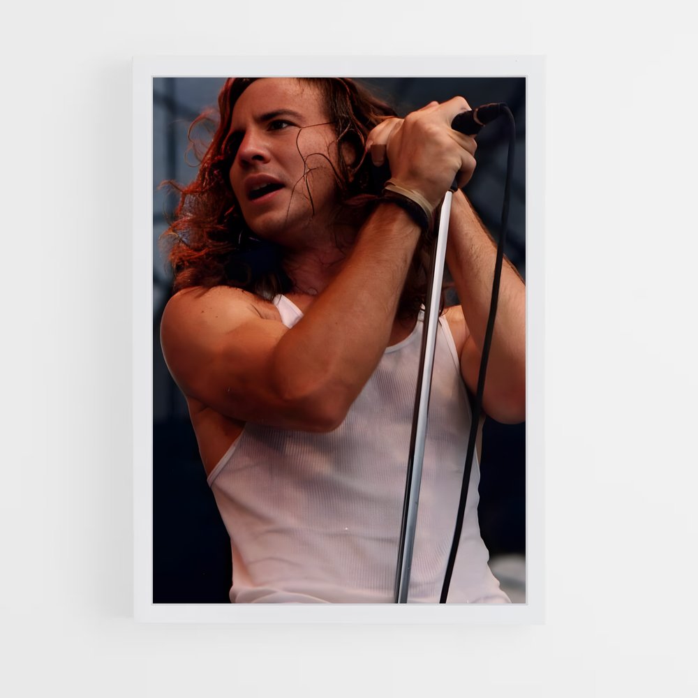 ap-eddie vedder-6 cadre Blanc