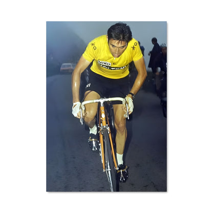 Poster Eddy en Roue Libre