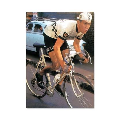 Poster Eddy sur Deux Roues