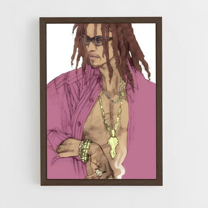 ap-eddy gordo-3 cadre Bois foncé