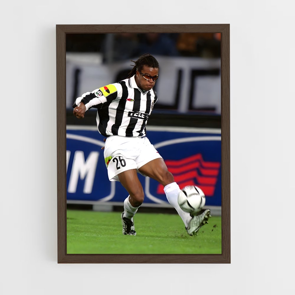 ap-edgar davids-6 cadre Bois foncé
