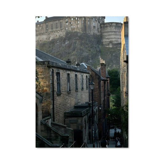 Poster Château Édimbourg