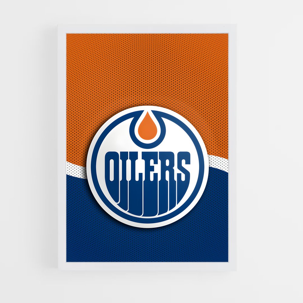 ap-edmonton oilers-2 cadre Blanc