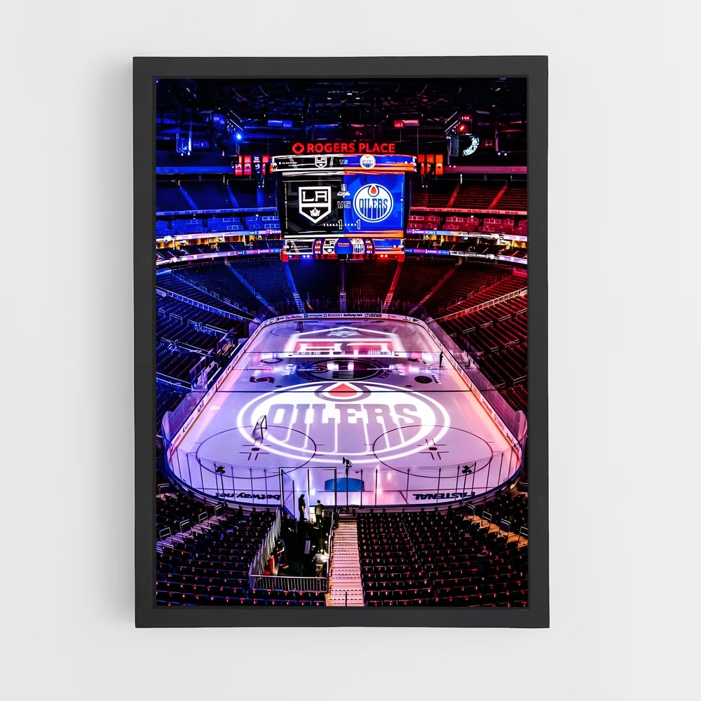 ap-edmonton oilers-5 cadre Noir