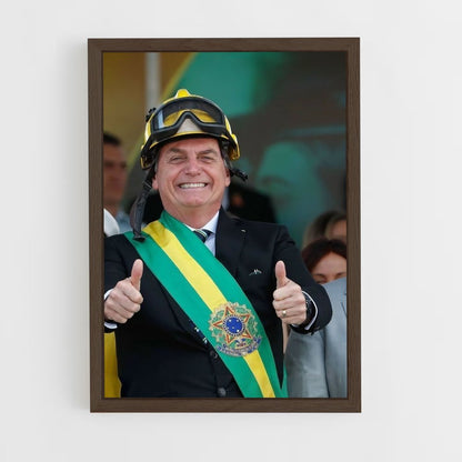 ap-eduardo bolsonaro-1 cadre Bois foncé