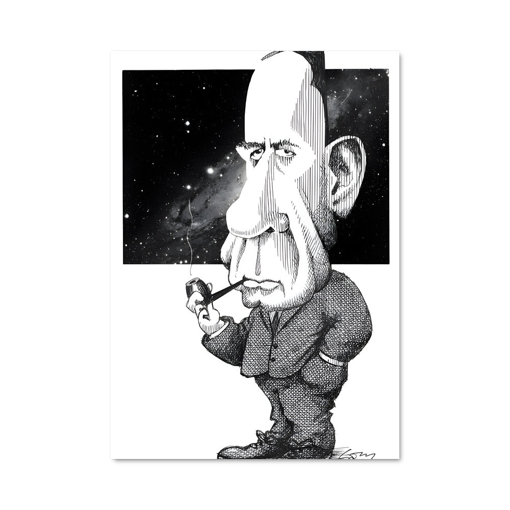 Poster Hubble en Fumé