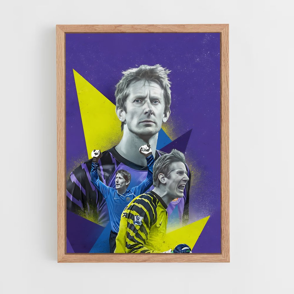ap-edwin van der sar-4 cadre Bois clair