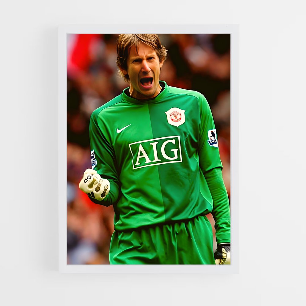 ap-edwin van der sar-7 cadre Blanc