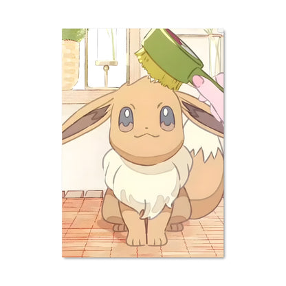 Poster Eevee et le Lapin Magique