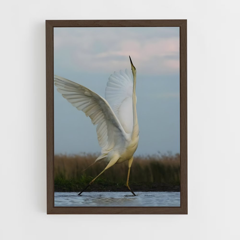 ap-egret-2 cadre Bois foncé