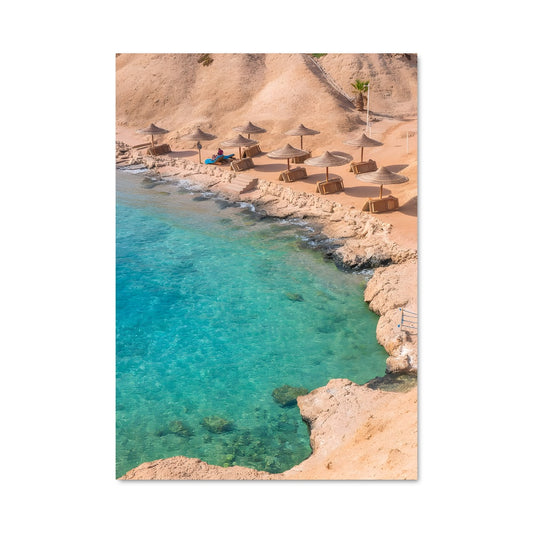 Poster Plage Égyptienne