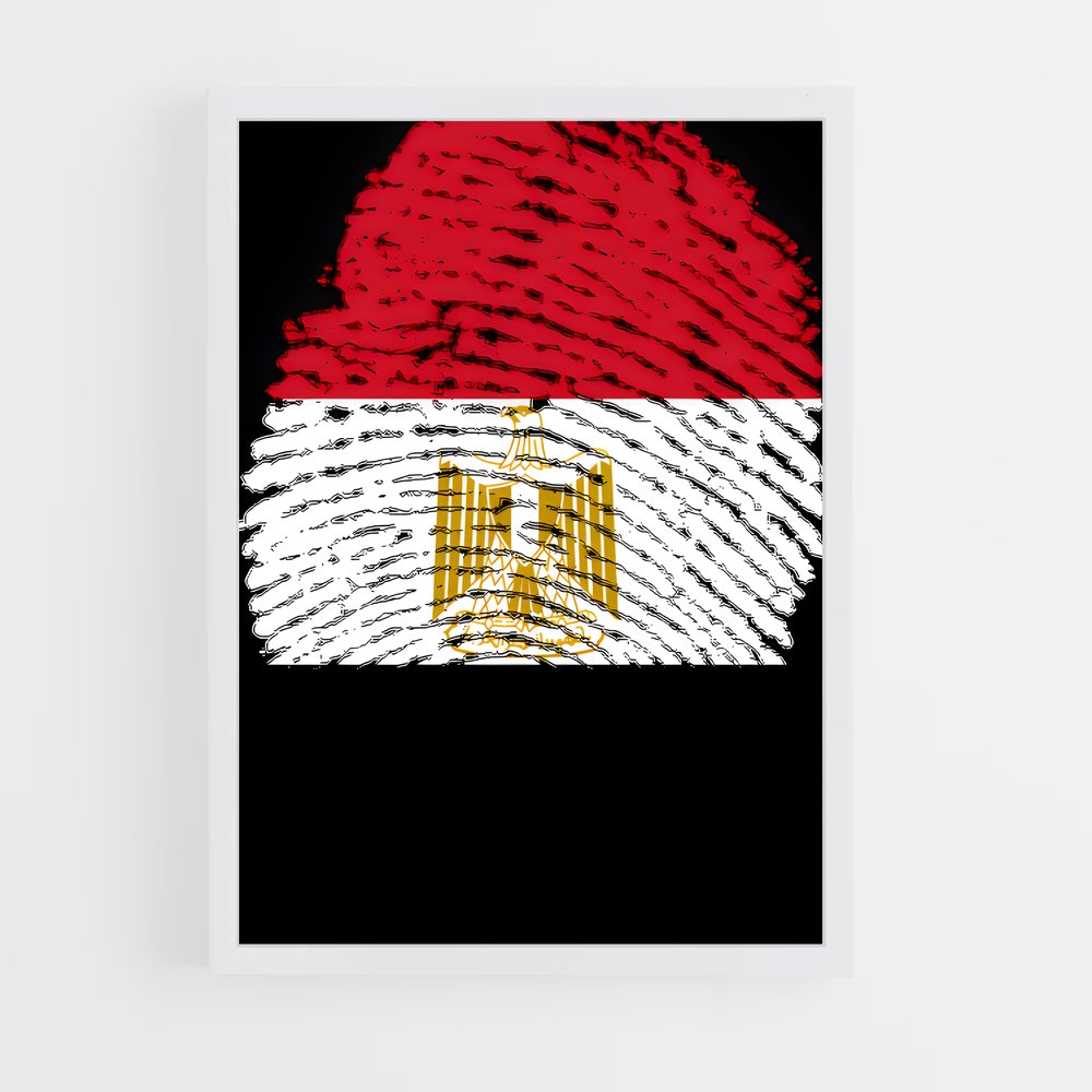 ap-egypt flag-4 cadre Blanc