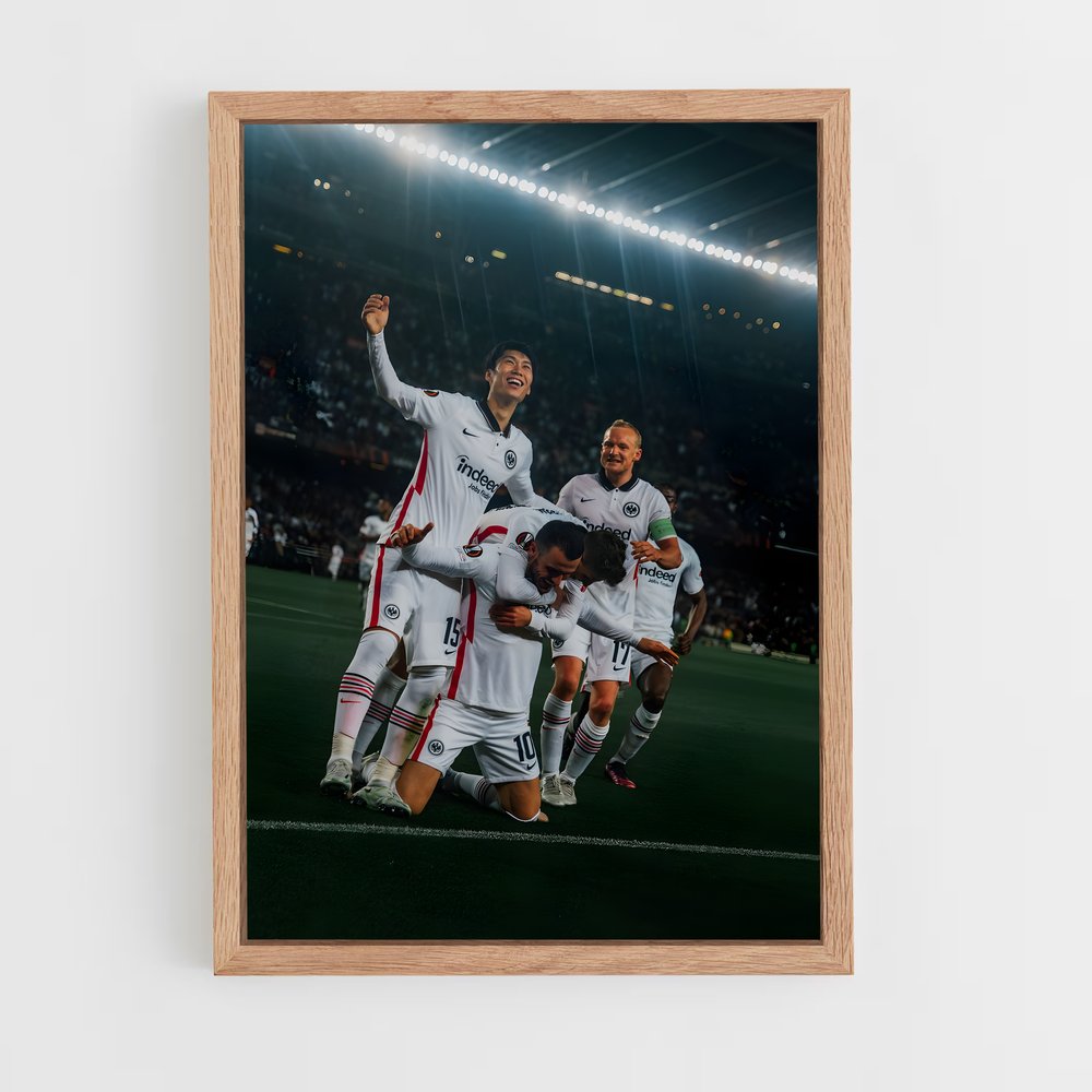 ap-eintracht frankfurt-1 cadre Bois clair