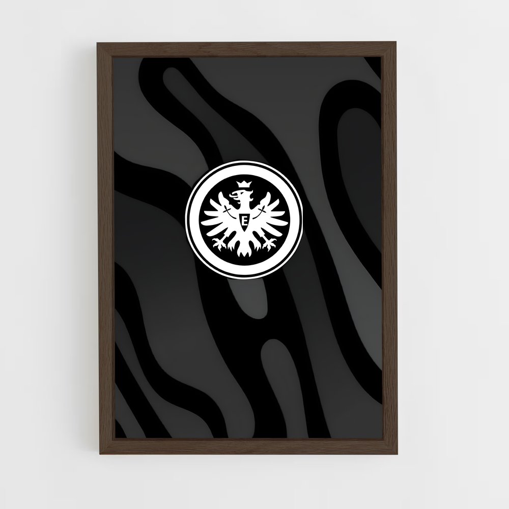 ap-eintracht frankfurt-12 cadre Bois foncé