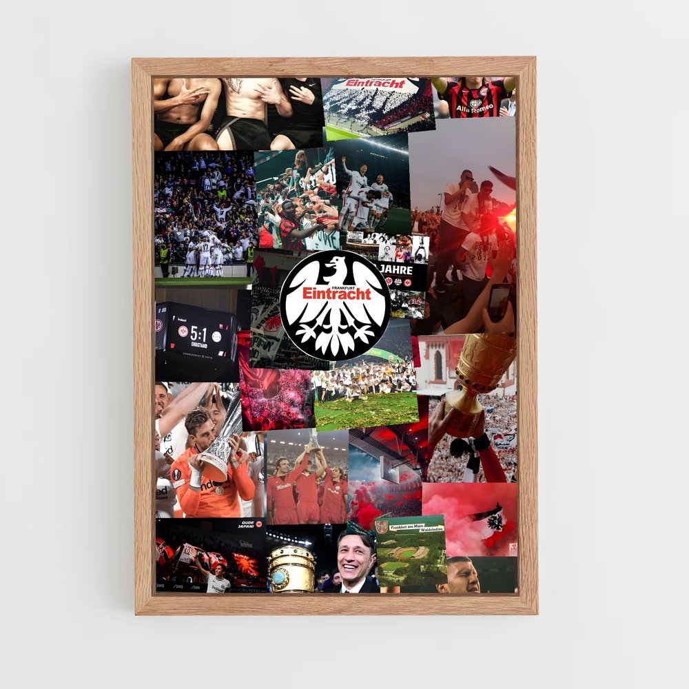 ap-eintracht frankfurt-3 cadre Bois clair