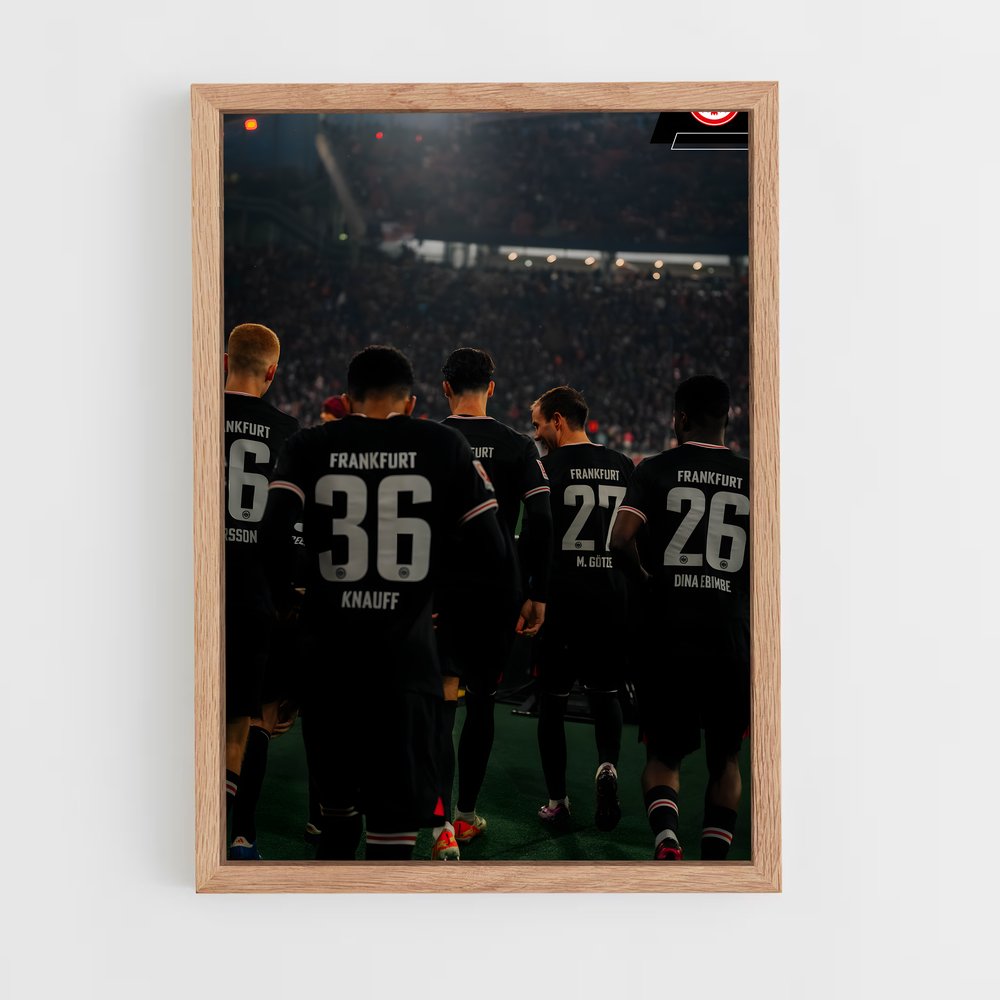 ap-eintracht frankfurt-5 cadre Bois clair