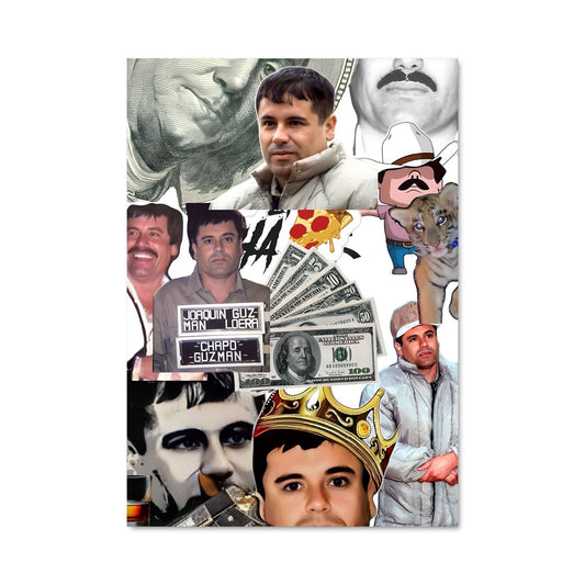 Poster El Chapo Faces