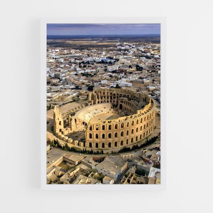 ap-el djem amphitheatre-1 cadre Blanc