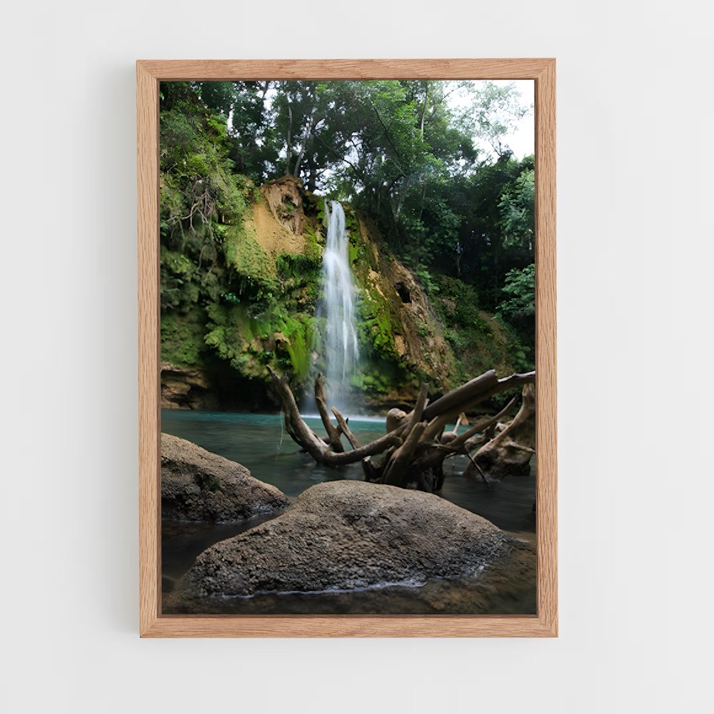 ap-el limon waterfall-1 cadre Bois clair