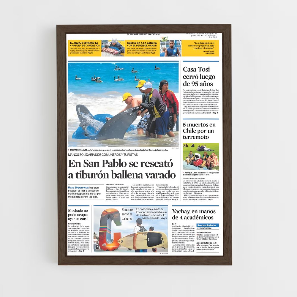 ap-el mundo-7 cadre Bois foncé