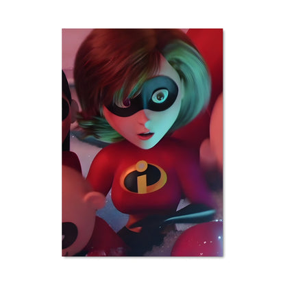 Poster Elastigirl Élastique