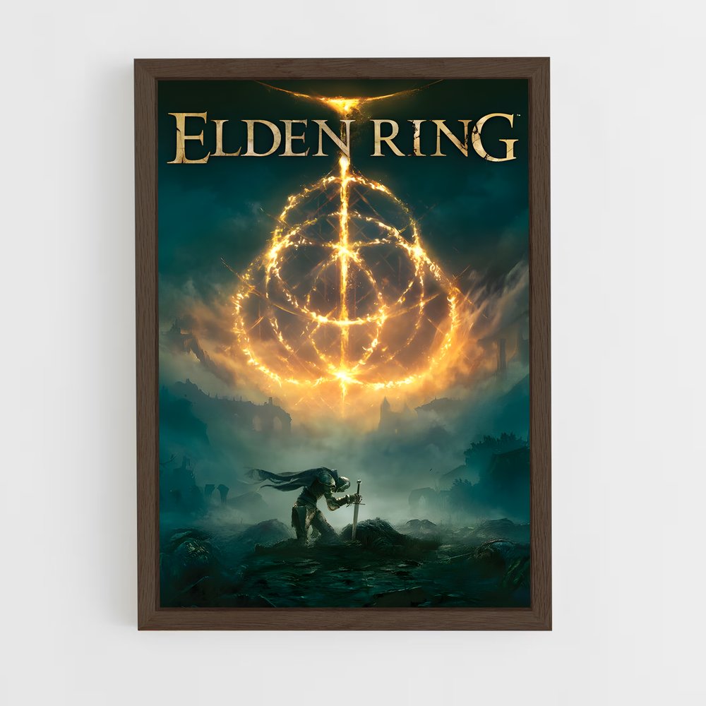 ap-elden ring-2 cadre Bois foncé
